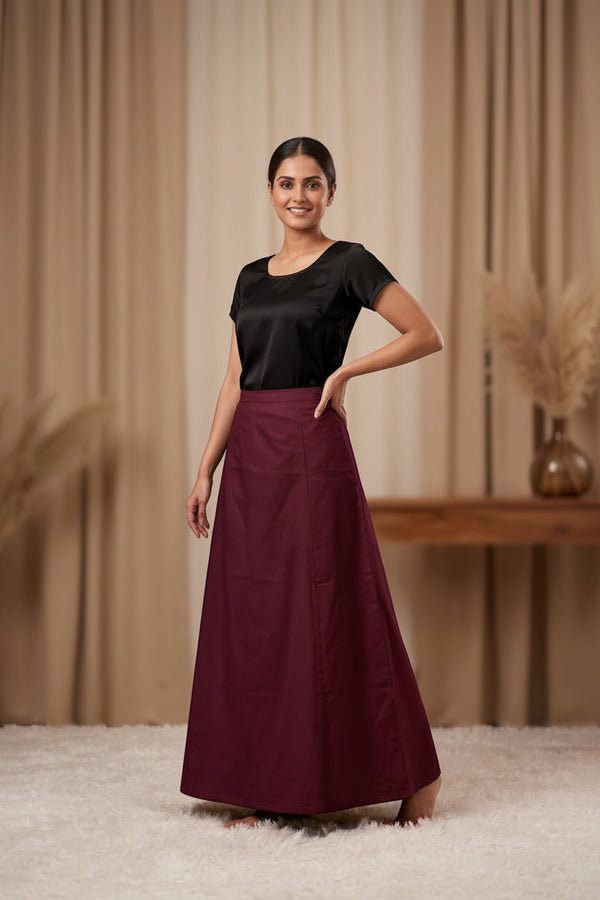 Cotton Coffee Saya (Petticoat)