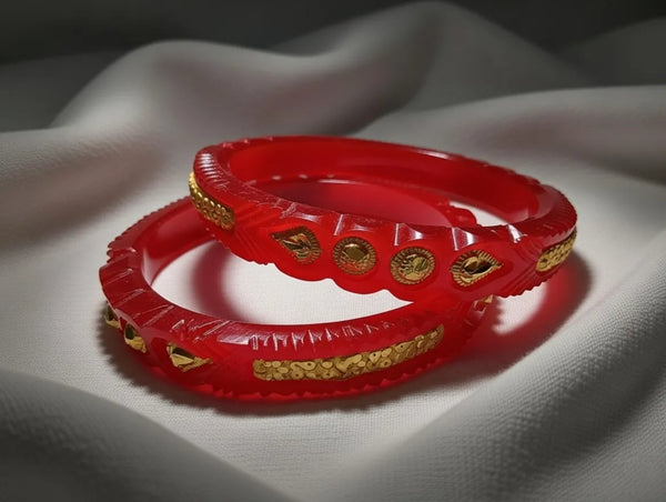 Gold-Plated Red Pola Design-01