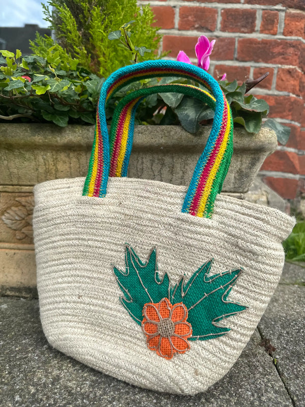 HANDMADE JUTE HANDBAG (Code - TBEB1003)