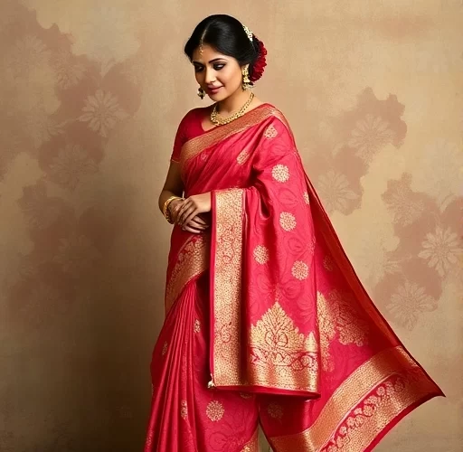 TrendAndBend Jamdani Saree Banner