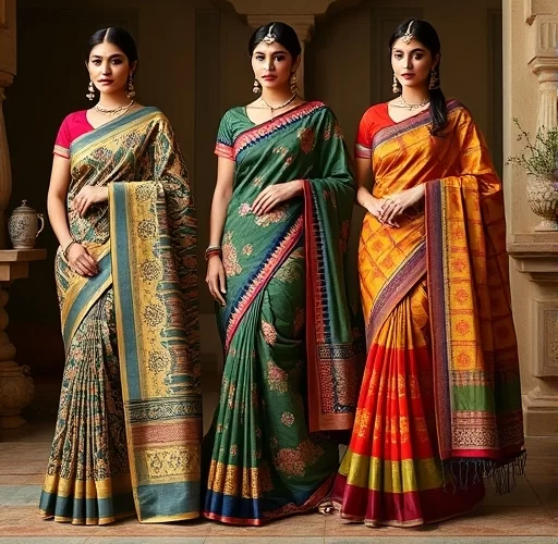 TrendAndBend Jamdani Saree Banner