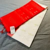 HALF SILK WHITE AND RED TANT SAREE P2